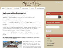 Tablet Screenshot of merchantswares.com